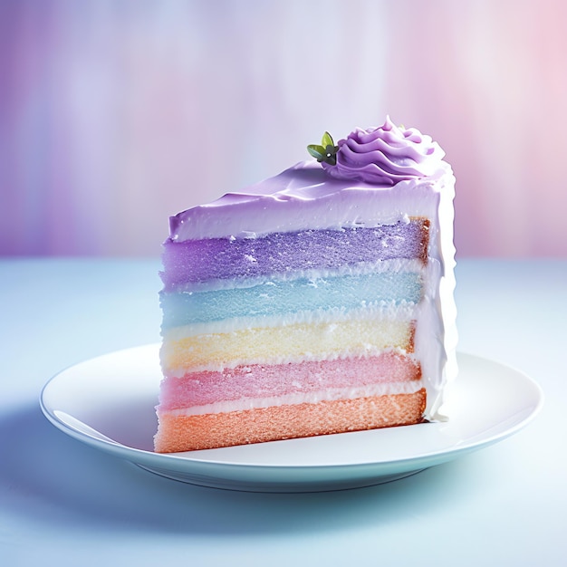 Ombre-Kuchen für Geburtstagsfeiern Banner-Flyer oder Werbung