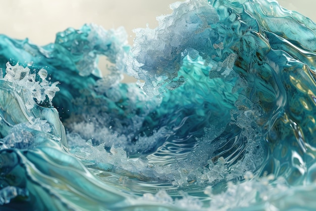 onda de água