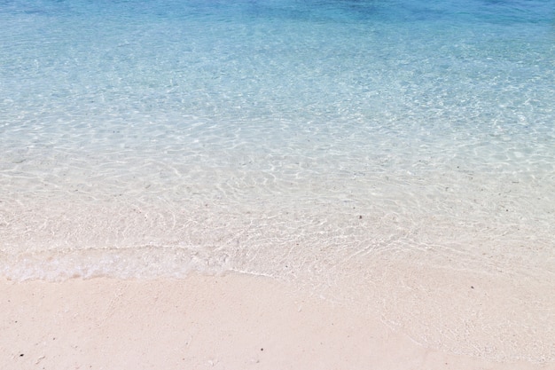 onda de oceano azul na praia