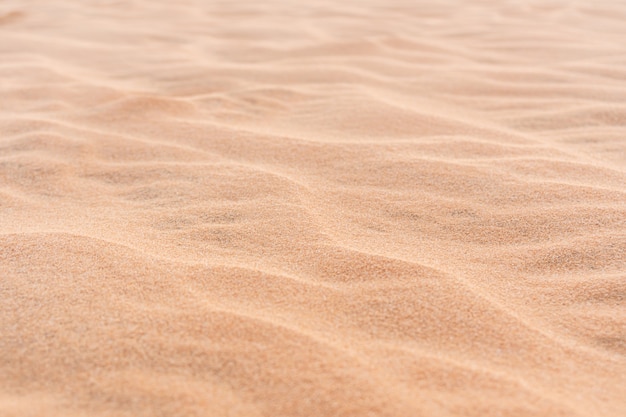 Onda de textura de areia com espaço de cópia.