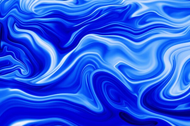 Foto onda fluida de cor azul