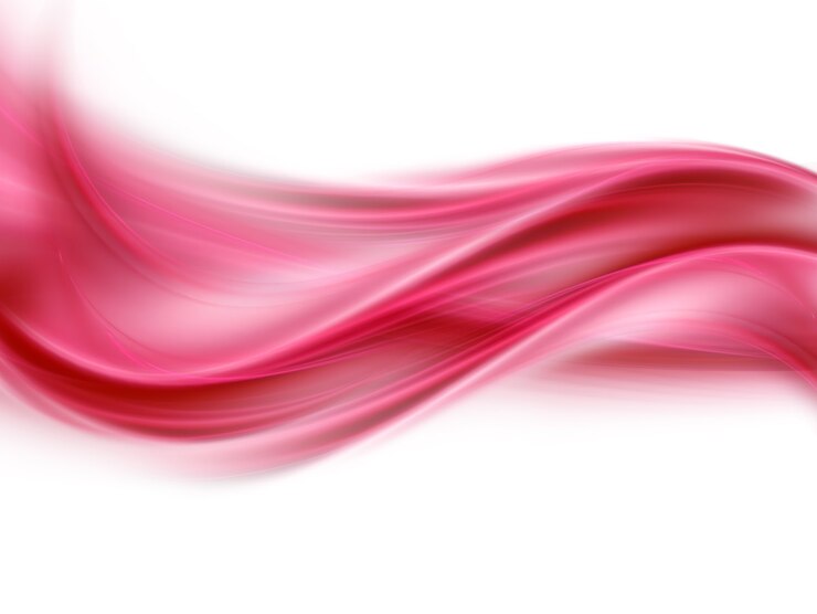 Foto onda rosa em branco - fundo abstrato