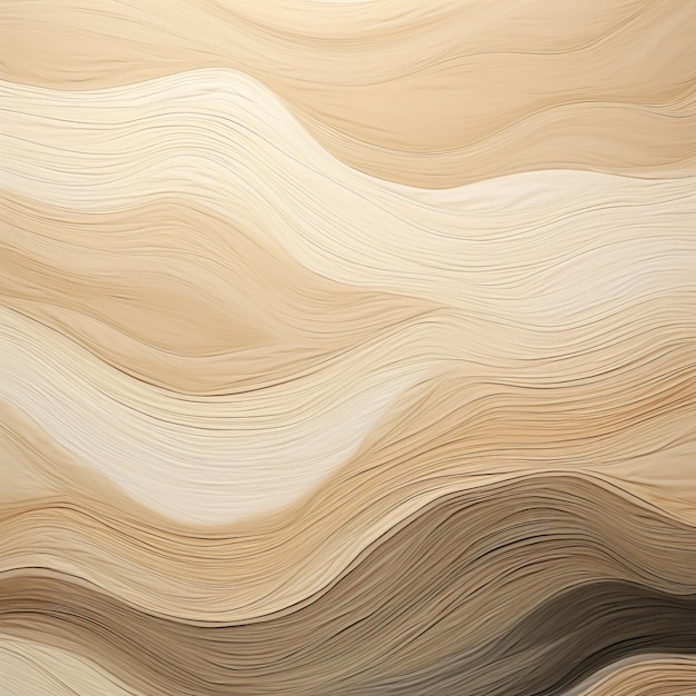 Foto ondas de abstracción de múltiples capas en fondos blancos y beige