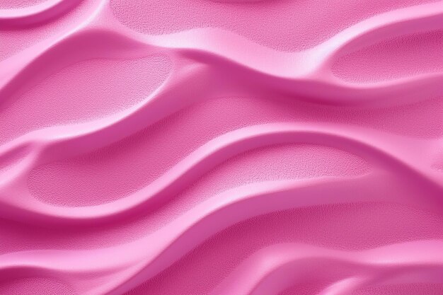 Ondas abstractas rosadas con espuma texturizada