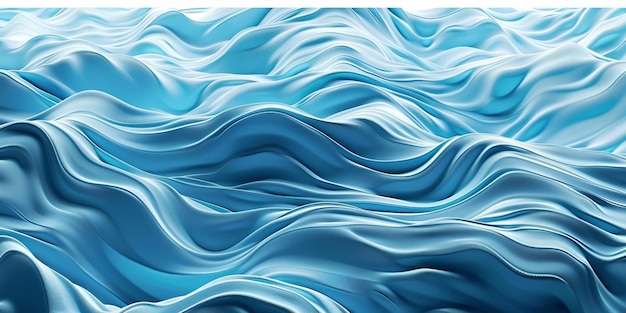 ondas azuis no oceano