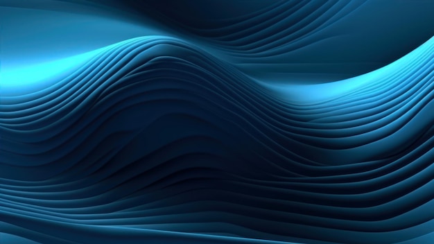 Ondas azules sobre un fondo azul.