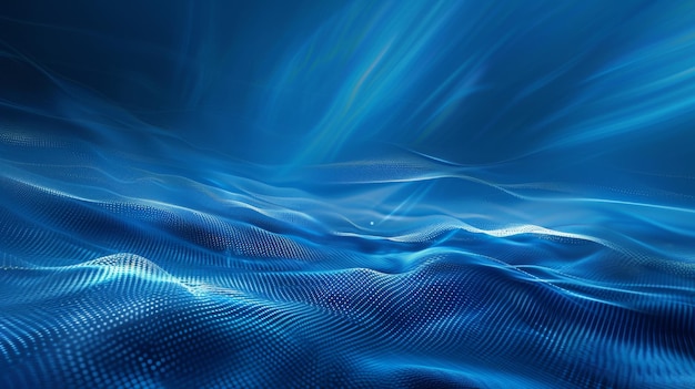 ondas azules sobre un fondo azul