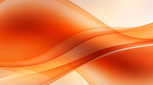 y ondas blancas en un fondo blanco naranja