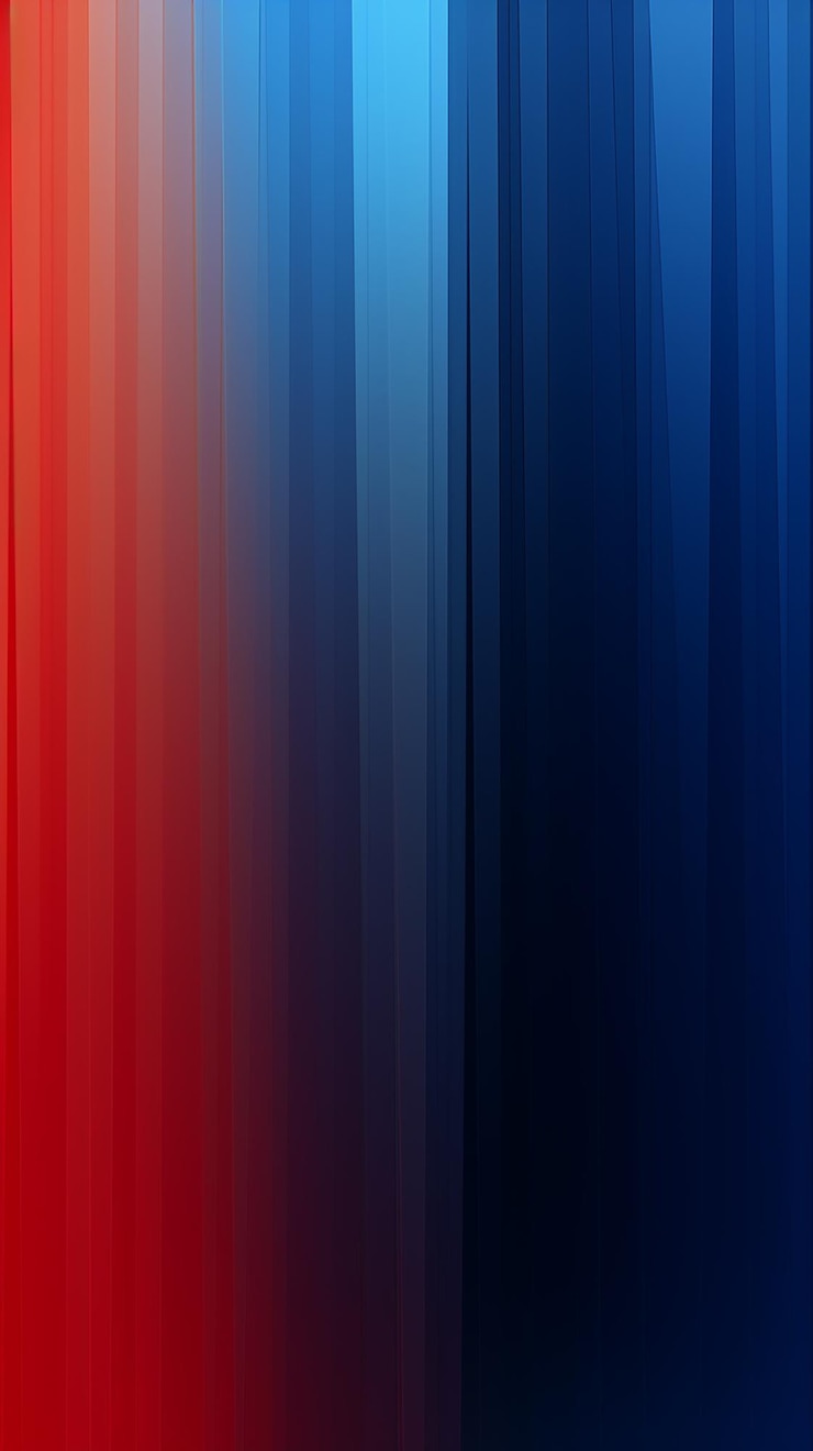 Foto ondas carmesí fondo abstracto con rayas azules y rojas