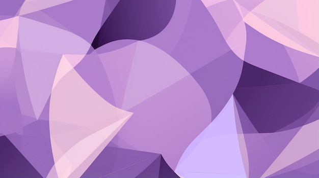 Ondas de Triângulo Púrpura Pastel Fundo Abstrato com Padrões Geométricos e Vibrações Serenas