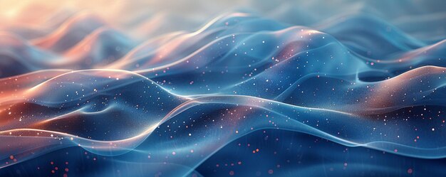 Foto ondas dinámicas de energía que propagan papel tapiz