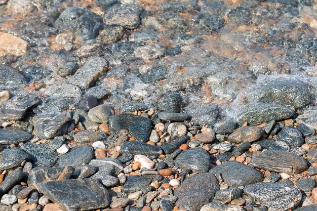 Foto ondas do lago baikal no verão