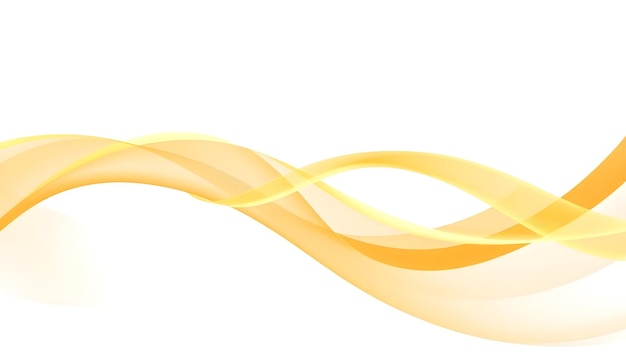 Ondas Douradas Abstratas