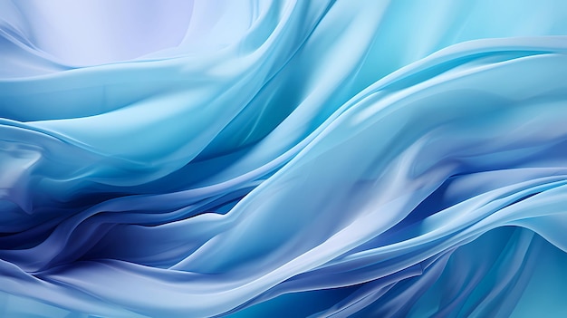 ondas fluidas de fundo abstrato de azul e turquesa