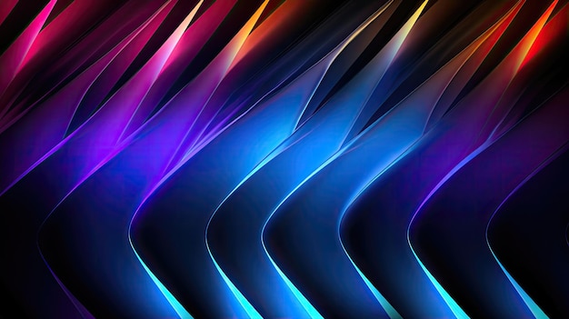 Las ondas de gradiente de la tela de tela fondo abstracto