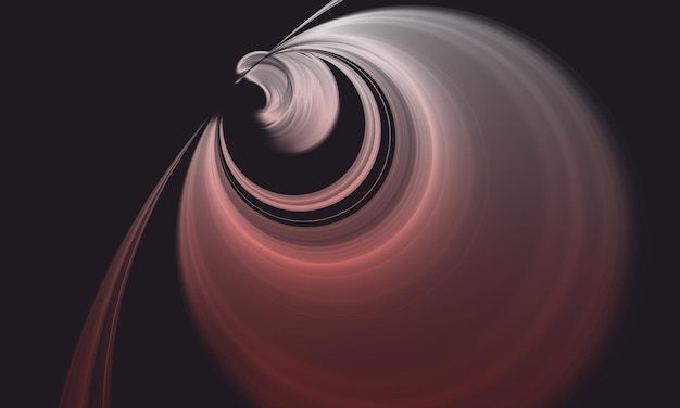ondas de luz en fondo negro perfecto para el papel tapiz de escritorio