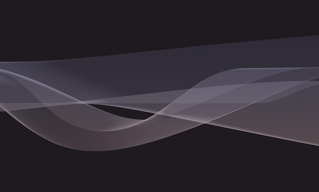 ondas de luz en fondo negro perfecto para el papel tapiz de escritorio