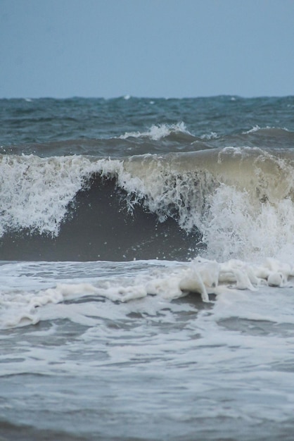 Ondas na praia