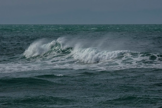 Ondas no oceano Patagônia