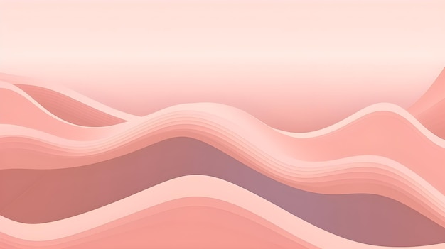 Ondas rosa e roxas em um fundo rosa