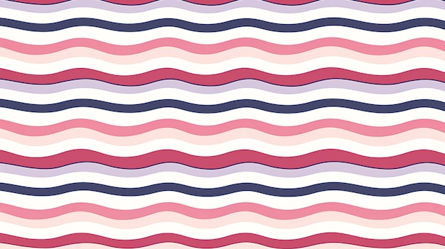 Ondas serenas de tons cor-de-rosa e azul sobem e descem em um padrão rítmico calmante