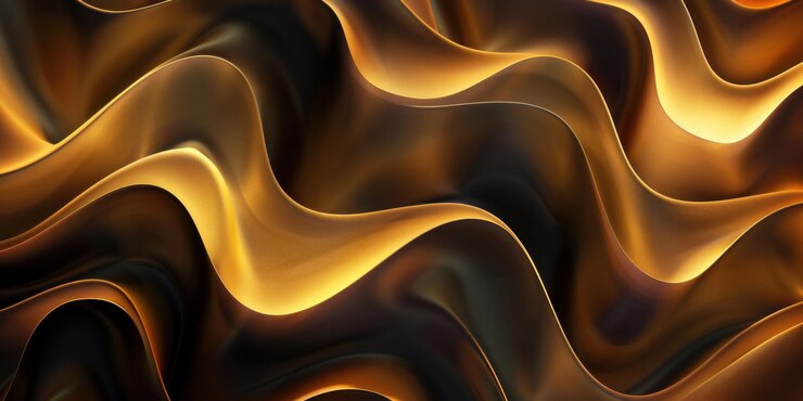 Foto ondas têxteis abstratas