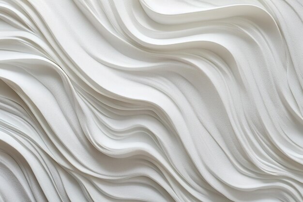 Foto ondo olas estilo japones com textura de lana fondo abstracto estética de plastilina branco