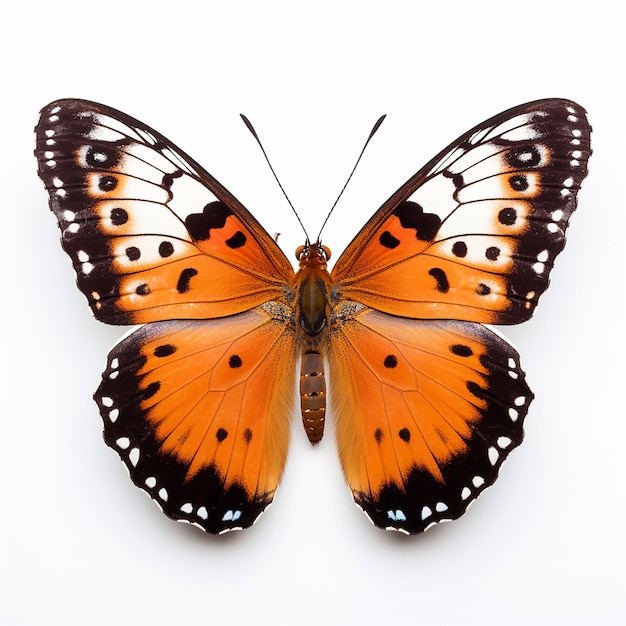 one_beautiful_lone_yellow_butterfly_on_a_white_backg