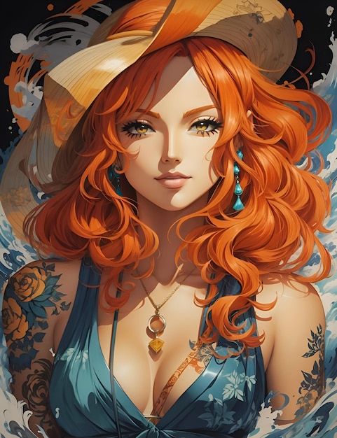 One Piece Nami-Hintergrundbild