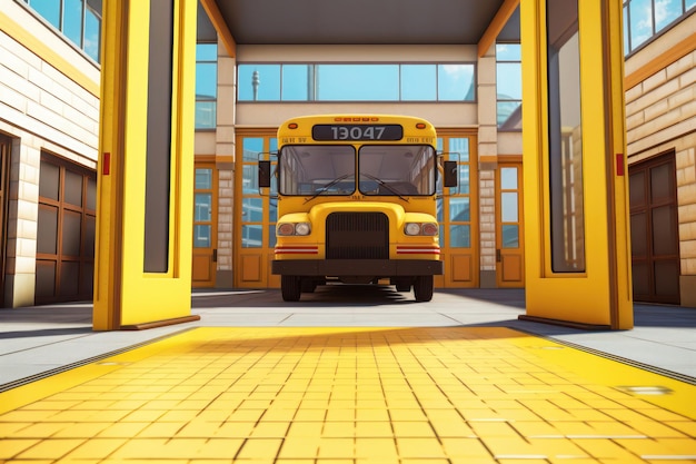 Foto Ônibus escolar