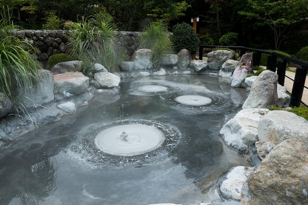 Oniishibozu-Hölle in der Stadt Beppu