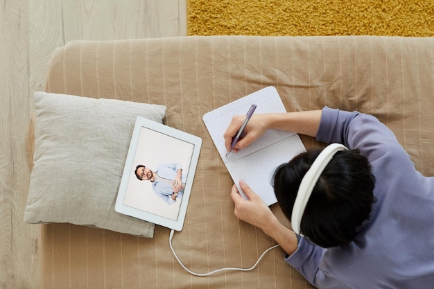 Online-Präsentation auf dem Tablet ansehen