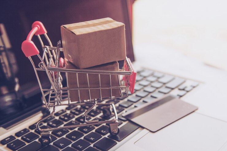 Foto online-shopping-konzept