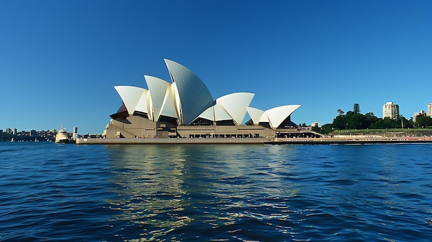 Foto la ópera de sídney es uno de los edificios más emblemáticos del mundo