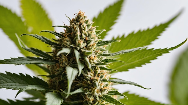 Operación de cultivo de marihuana comercial Negocio de cannabis Generado con IA
