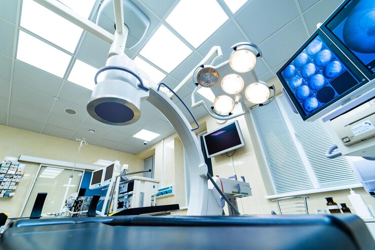 Operación sala médica de emergencia Luz hospitalaria de emergencia estéril
