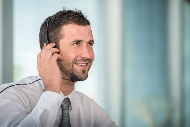 Operador de telefone