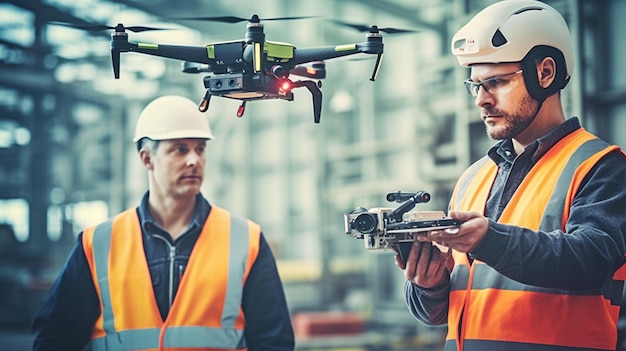 Operadores de IA generativa y drones industriales