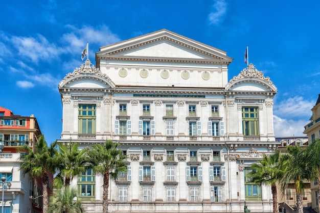 Opernhaus in Nizza, Frankreich.