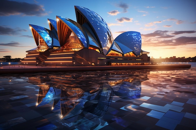 Foto opernhaus von sydney