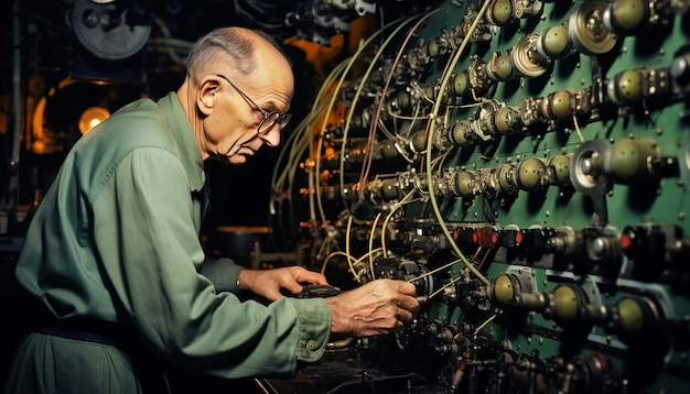 Oppenheimer está trabajando en los detalles de la bomba nuclear en un laboratorio que los científicos están investigando