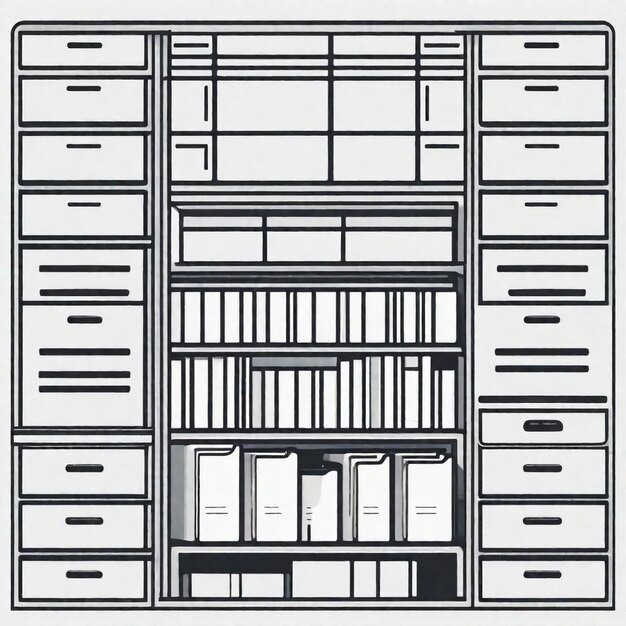 Foto optimización de la estructura y la organización de los archivos