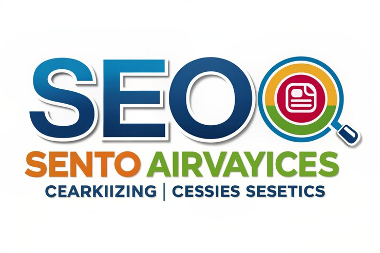 Foto optimización de seo 3d con cohete para marketing interfaz de concepto de redes sociales para estrategia de análisis web y planificación de investigación en computadora portátil icono de renderización vectorial de estrategia seo 3d