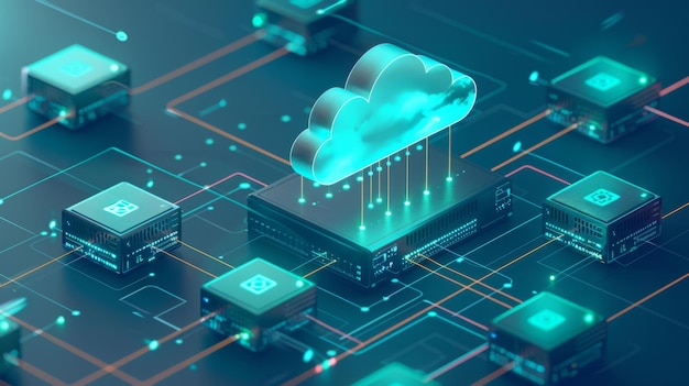 Foto optimización de la transferencia de datos con redes de distribución de contenido