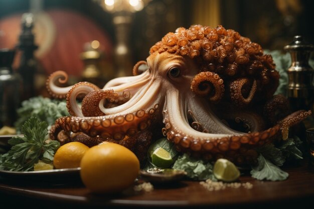 Opulencia del pulpo