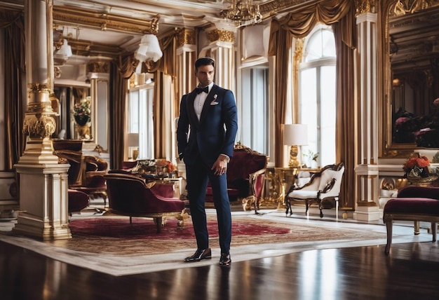 Opulent Gent beherrscht das Luxusleben