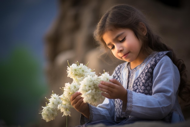 Foto orações em flor foto de eid mubarak