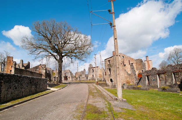 Oradour sur Glane in Haute-Vienne