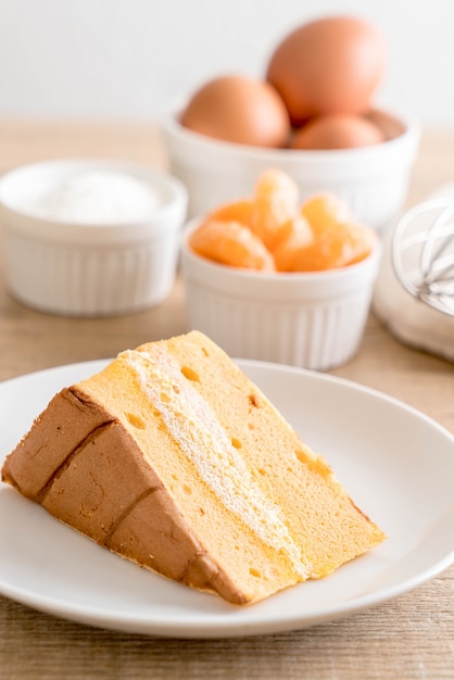 Orange Chiffon Kuchen