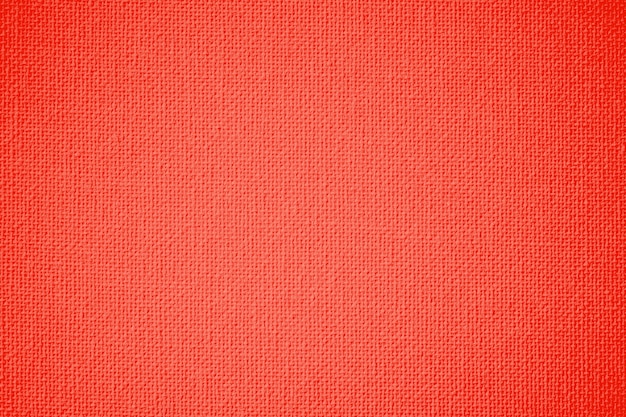 Orange Farbe Leinwand Textur